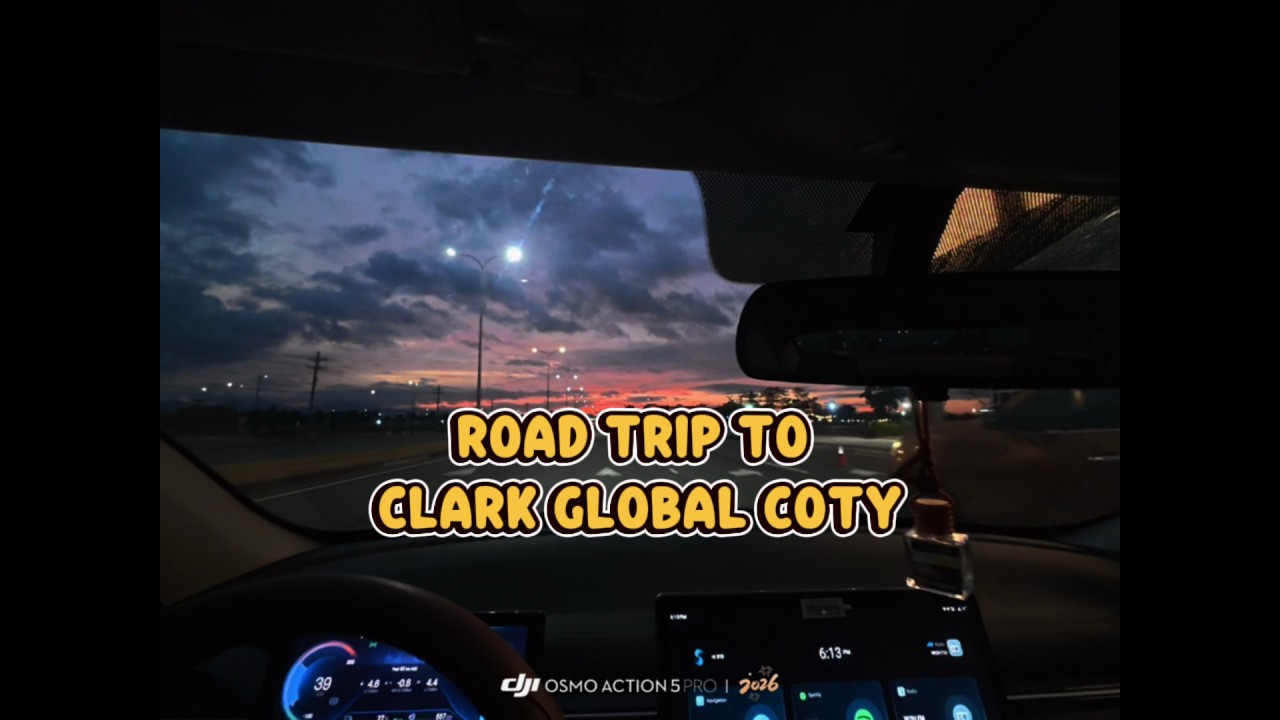 ENJOY CITY LIGHTS [POV DRIVE FROM CDC TO CLARK GLOBAL CITY] USING BYD SEAL 5 !