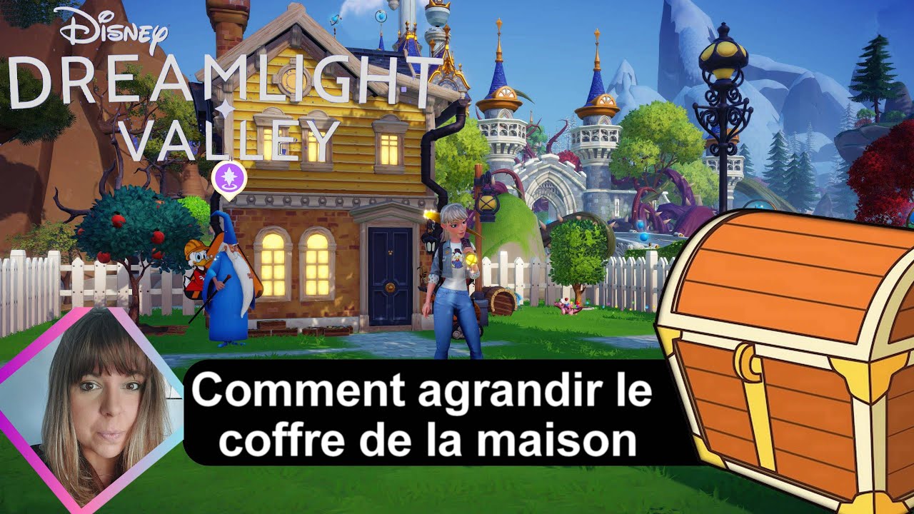 Comment agrandir le coffre de sa maison - Disney Dreamlight Valley - tuto - FR
