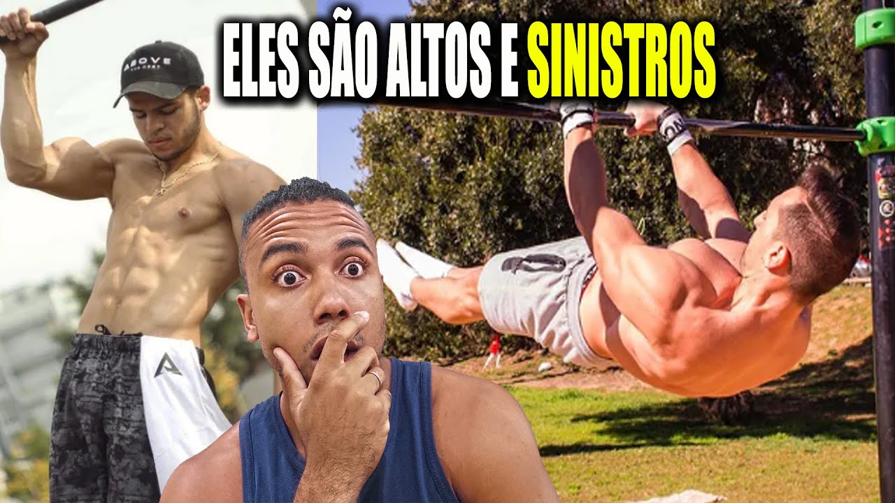 CATONHO REAGINDO A 5 GIGANTES DO STREET WORKOUT