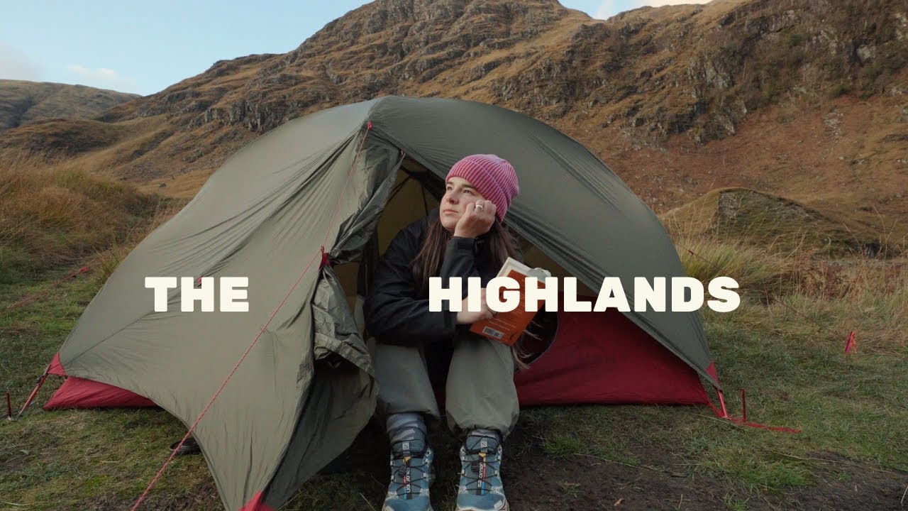 SOLO CAMPING & WILD SWIMMING IN SCOTLAND