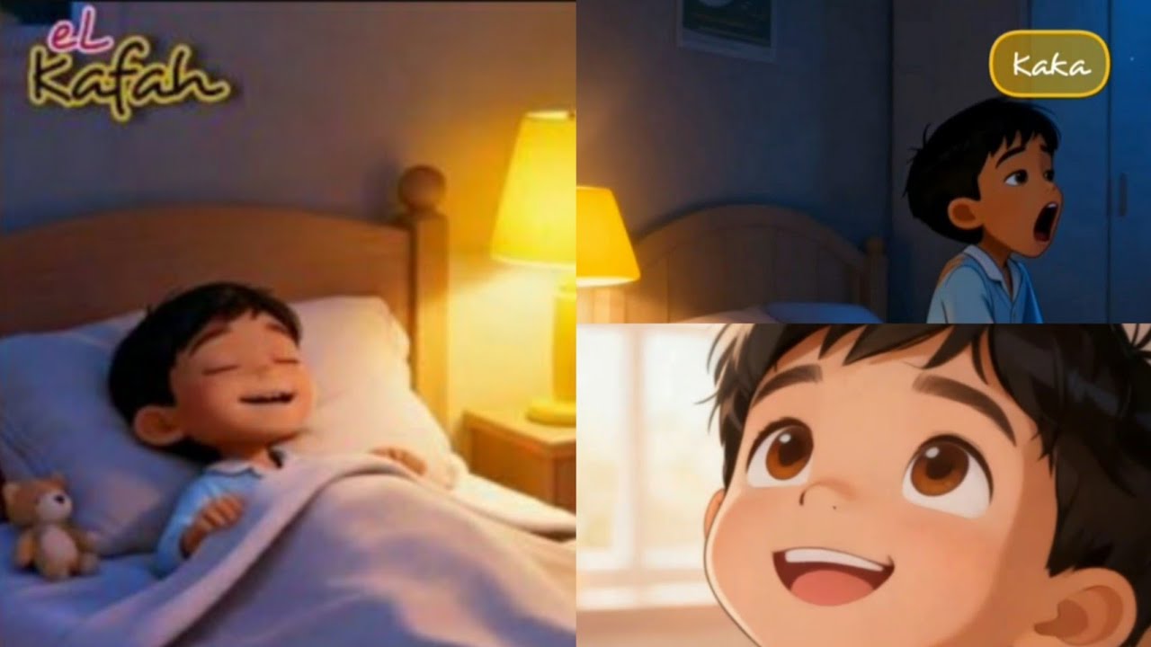 Doa Bangun Tidur & ketika Hujan Turun serta Kucing Lucu #animation #doa #muslim #kucinglucu 