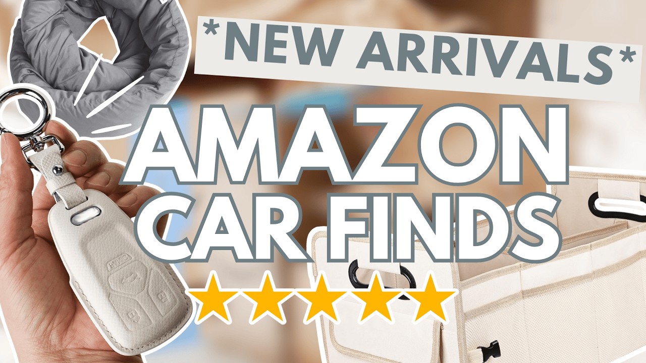 TOP 10 Amazon Car Finds: trunk organization, car cleaning products, favorite car essential
