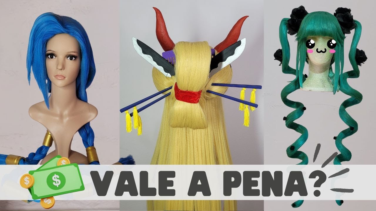 Qual é melhor : Peruca Comum ou Customizada ? 🤔 Explicando + Valores R$