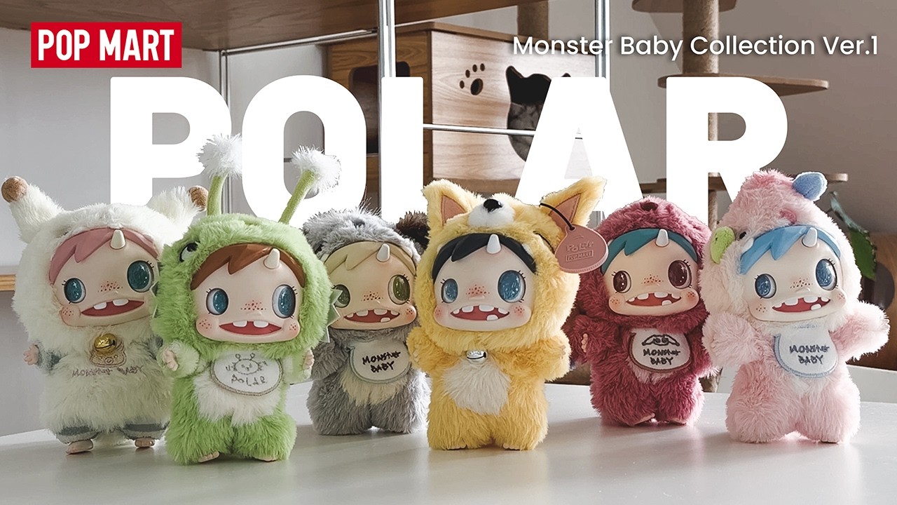 POP MART POLAR Monster Baby Collection Unboxing | LABUBU Fans Will Love This