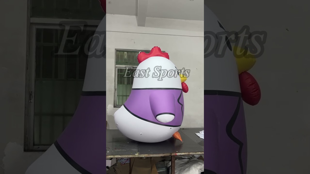 Inflatable Chicken Model for Outdoor Promotion#advertisinginflatables #balloon