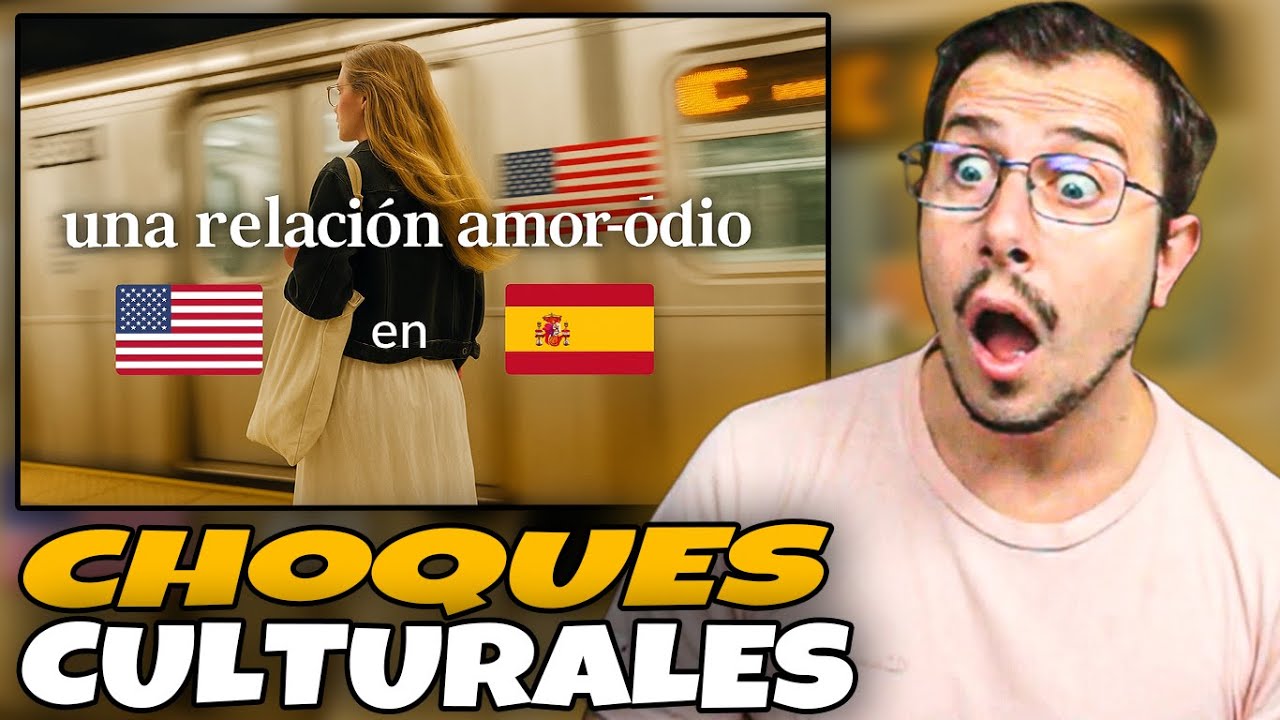 Reacción a una Americana hablando de los Choques Culturales Inversos 🇺🇸🇪🇸