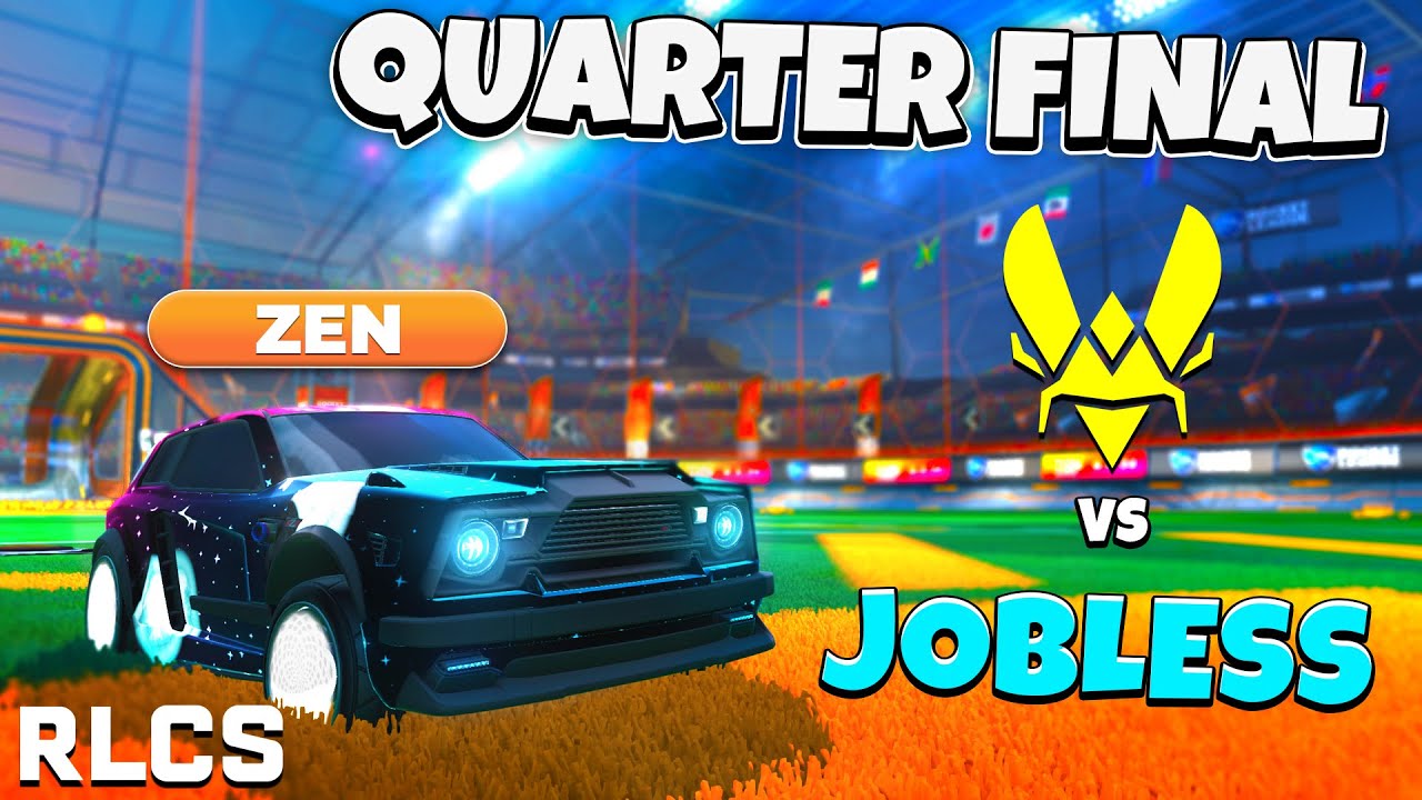 ZEN POV - Vitality vs Jobless - QUARTER FINAL - RLCS 2024: EU Open Qualifier 6