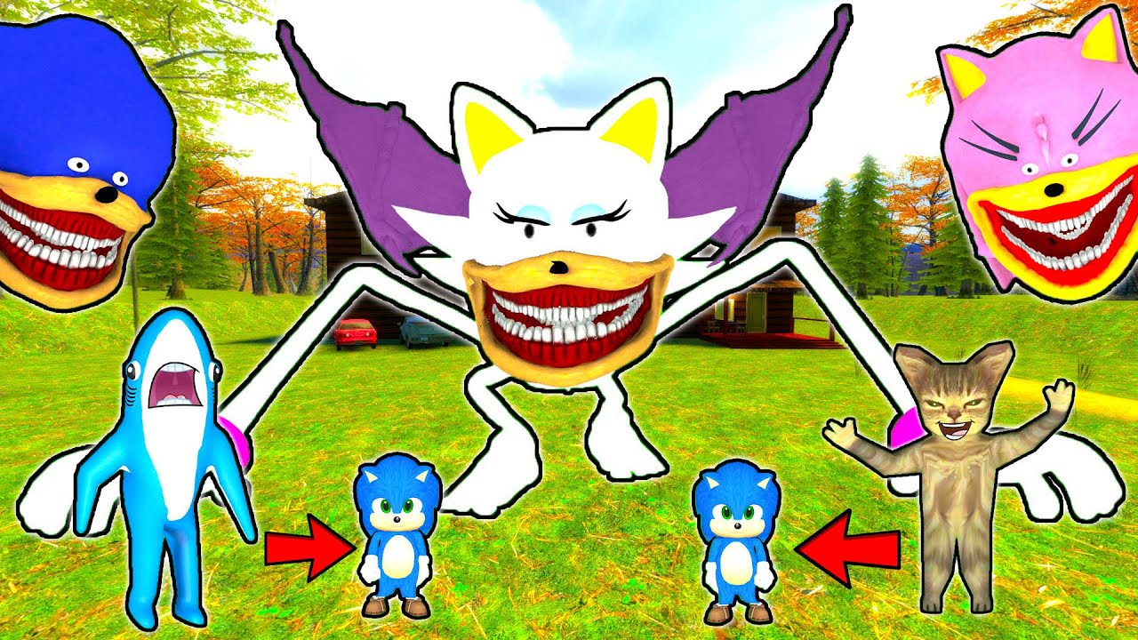 BUNICA SHIN ROUGE SE JOACA CU DOMNUL MOTAN SI DRACULASS! DOMNUL MOTAN SE TRANSFORMA IN BEBE SONIC!