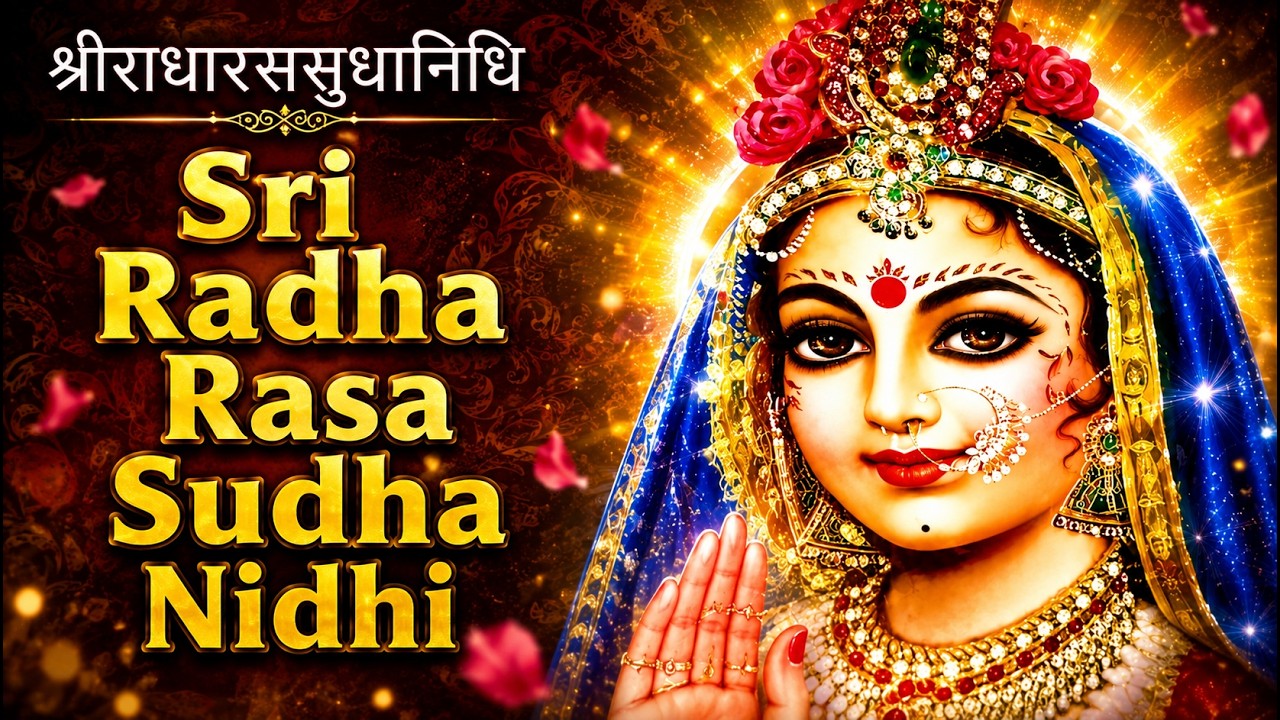 Sri Radha Rasa Sudha Nidhi | Glories of Srimati Radharani | MUST LISTEN