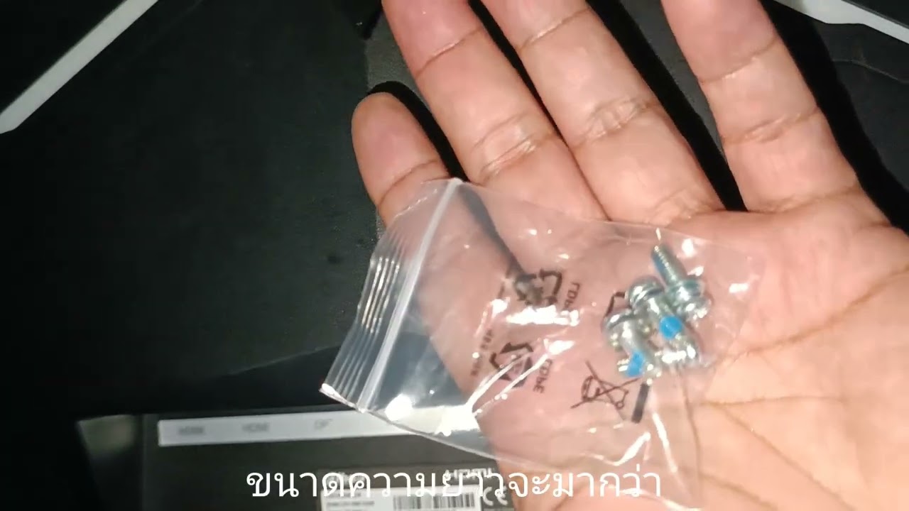 ประกอบ vesa mount ให้ Dahua 34 