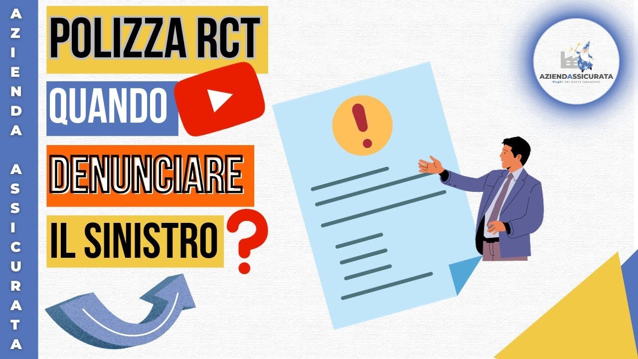 Polizza Rct| Quando fare la denuncia di sinistro?