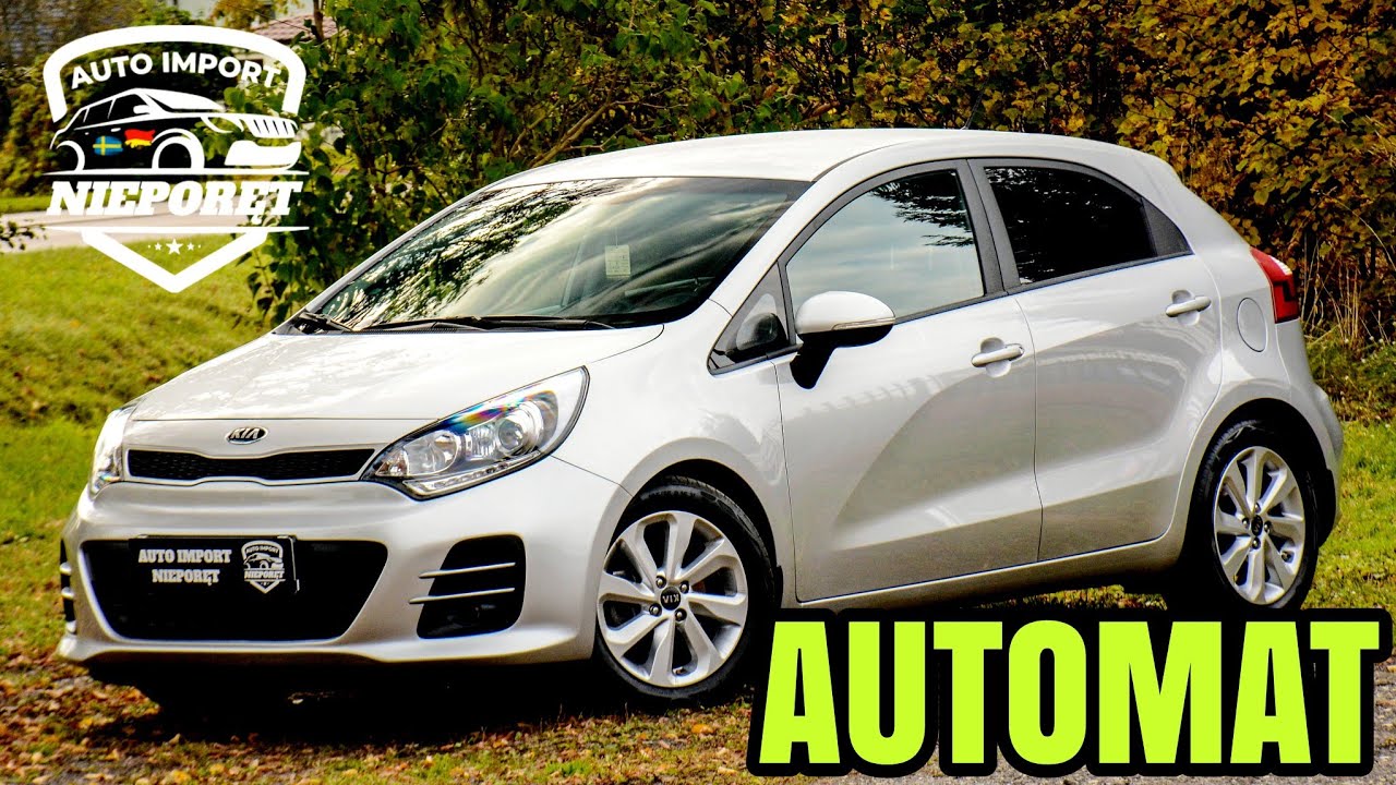 KIA RIO AUTOMAT ✅️ 1.4 BENZYNA 109KM ✅️ 40.000km ✅️ 1-właściciel ✅️ Import Szwecja 🇸🇪