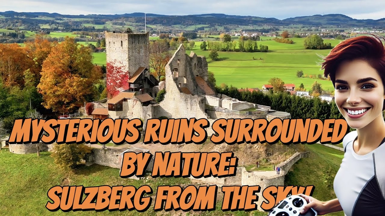 Mysterious ruins surrounded by nature: Sulzberg from the sky!