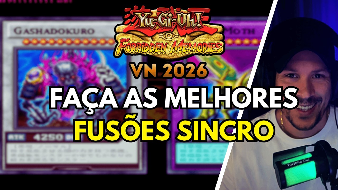 ENTENDA A NOVA MECANICA SINCRO! - Yu-Gi-Oh! Forbidden Memories Mod VN 2026