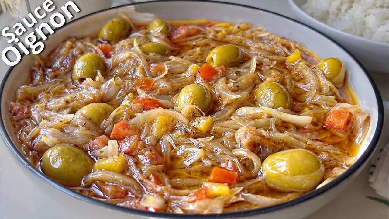 UNE PETITE RECETTE D’OIGNON QUI SE MANGE AVEC TOUT. SAUCE UNIVERSELLE