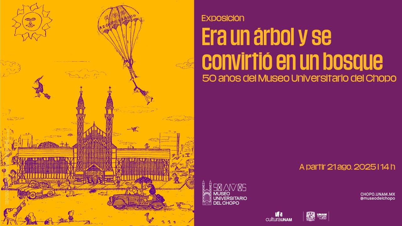 Inauguración del Programa Conmemorativo por los 50 años del Museo Universitario del Chopo