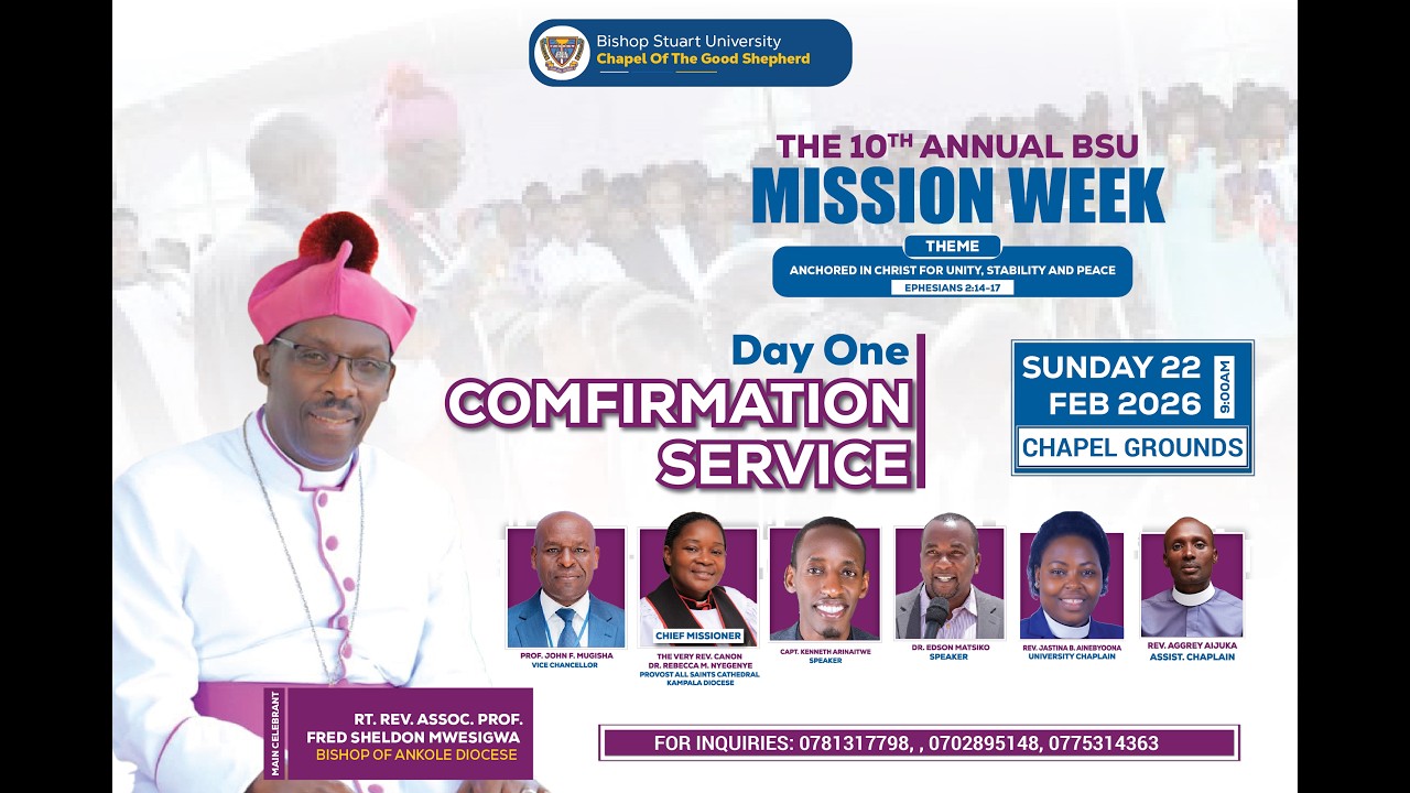 THE 10TH BSU MISSION WEEK 2026 - DAY ONE COMFIRMATION SERVICE