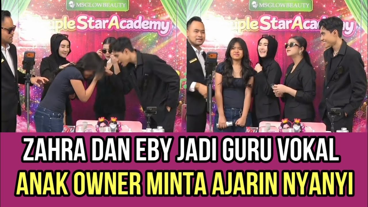 NGAKAK! Eby Zahra Jadi Guru Vokal, Anak Owner Minta Ajarin Nyanyi!