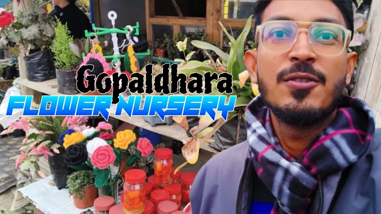 🌻Nature Lover’s Paradise | Gopaldhara Flower Nursery Tour | Vlog 67