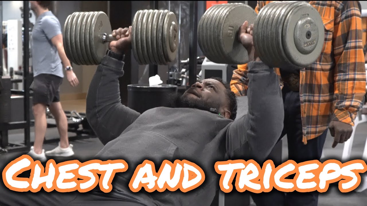 CHEST & TRICEPS | 8 WEEKS OUT