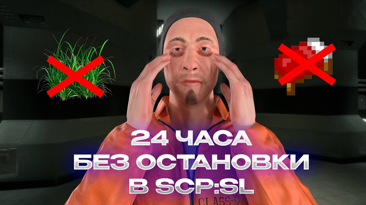 24 часа ИГРАЛ В SCP:SL БЕЗ ОСТАНОВКИ