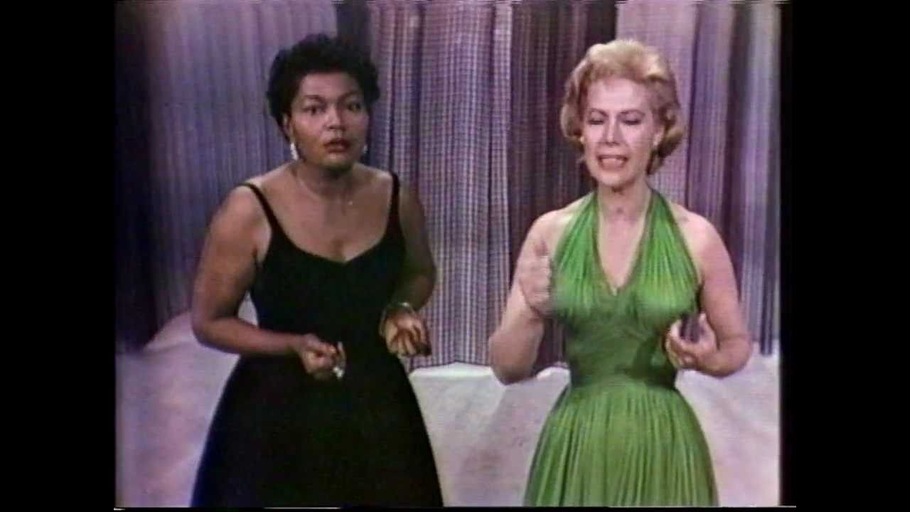 HD Dinah Shore & Pearl Bailey 1960 