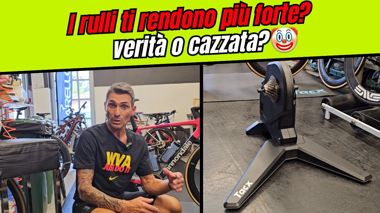 Allenarsi sui rulli con la bici è da professionisti o da pazzi?