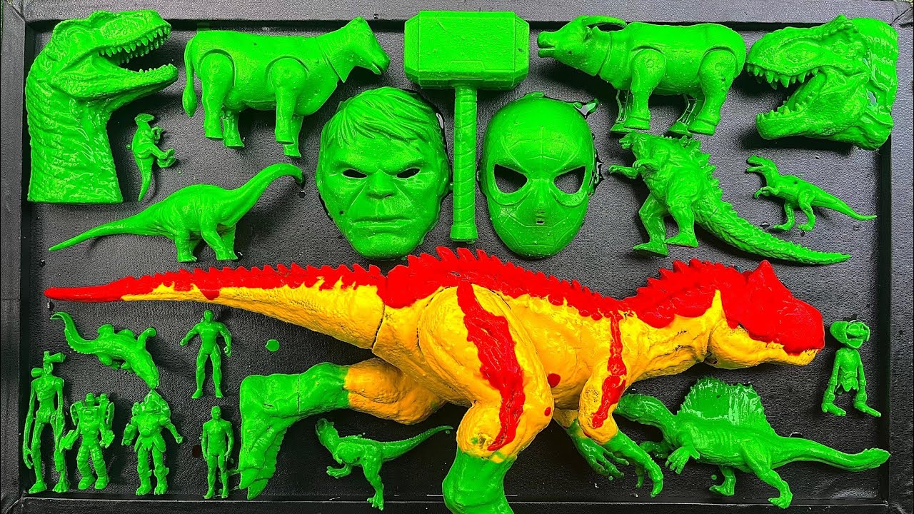 Dinosaurus Jurassic World Dominion: T-rex/ Brachiosaurus/ Skibidi/ Spider-Man/ KingKong/ KingGidorah