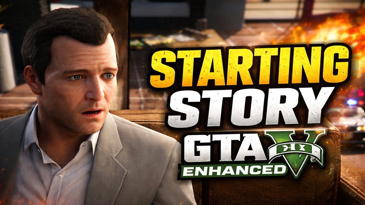GTA V Enhanced Edition Starting Story Gameplay | Full Walkthrough