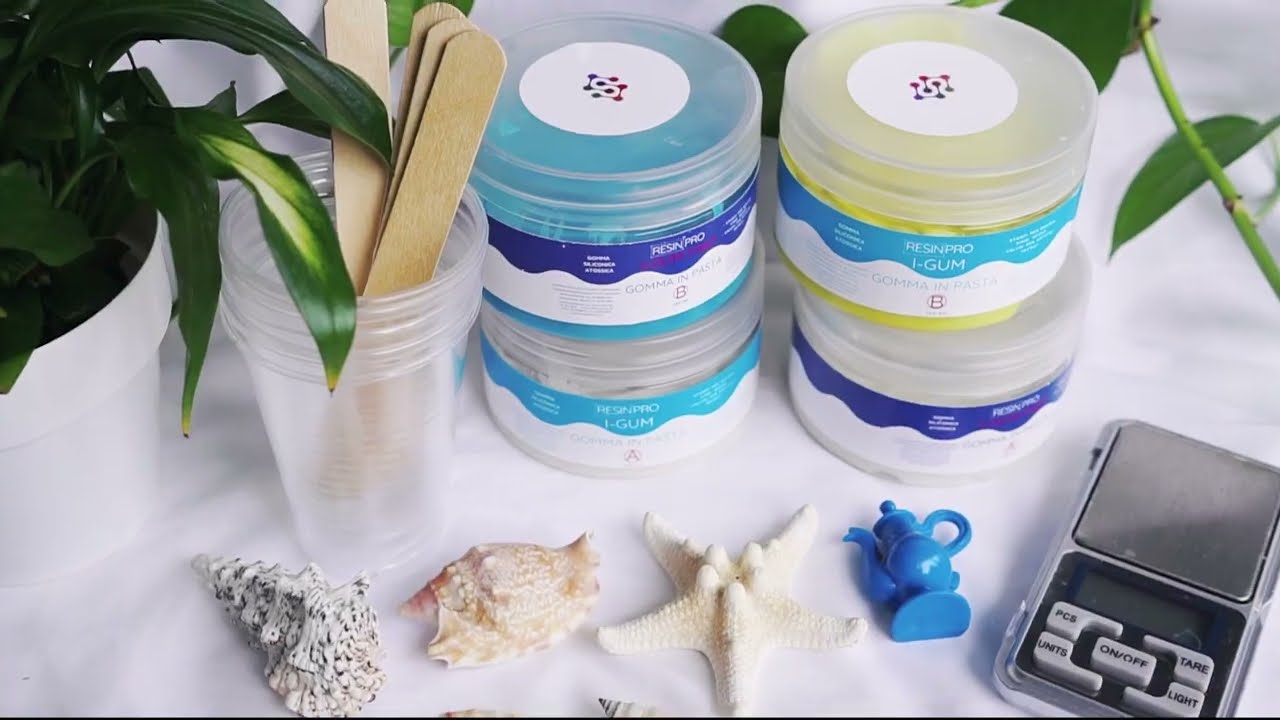 Siliconas en Pasta Igum y Igum r&aacute;pida de Resin Pro