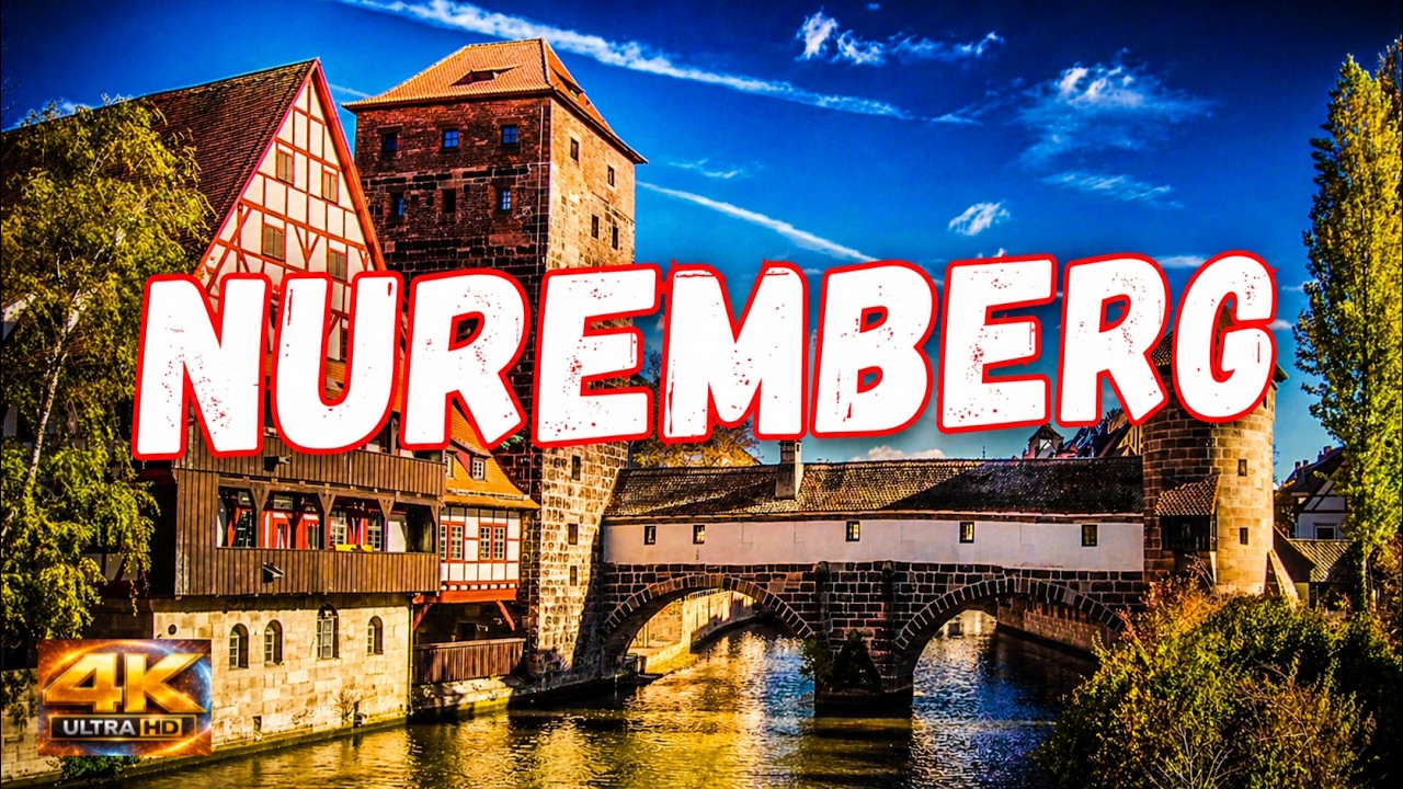 Nuremberg (Nürnberg) Old Town Walk | Germany 4K