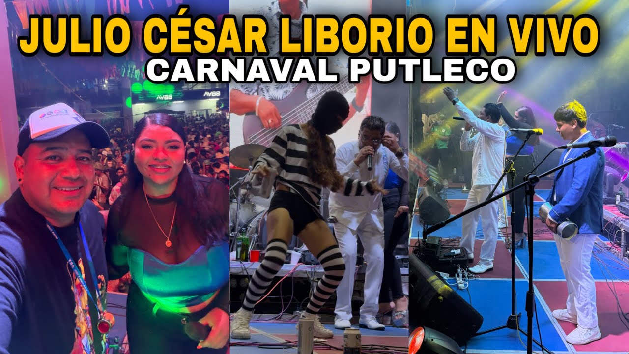 JULIO CÉSAR LIBORIO en Vivo desde el Carnaval Putleco 2026 en Putla Oaxaca