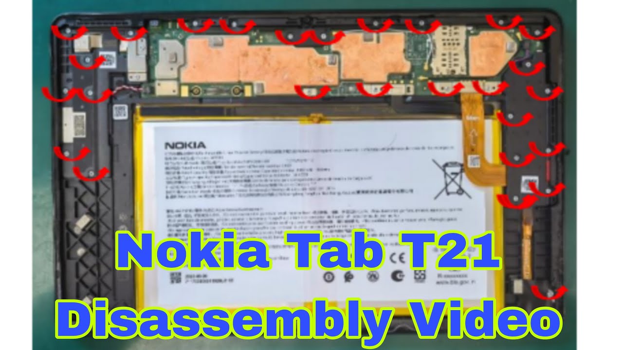 Nokia T21 Disassembly Video