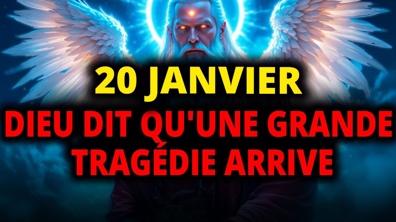 Élu : Le 20 Janvier, Dieu Dit : Une Tragédie Arrive. Je Tente de Vous Sauver...