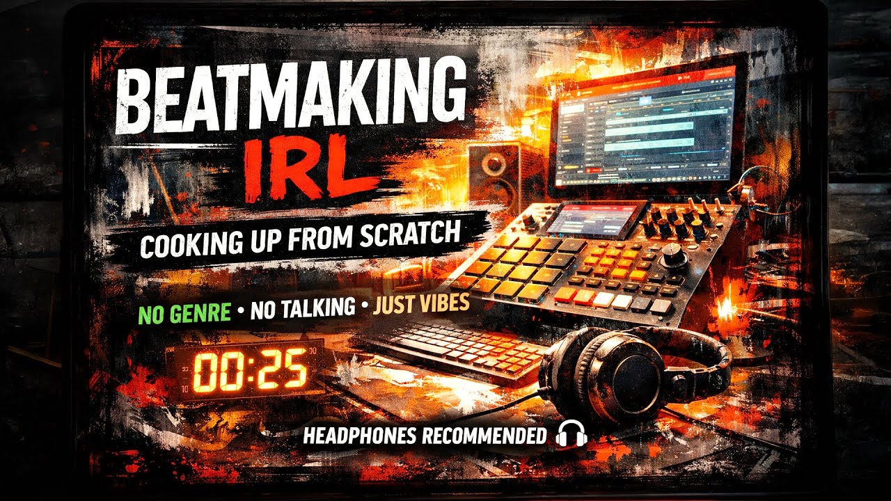 Akai MPC Beta 3.7 | 25-Minute Beat Cook Up | Beatmaking IRL 001