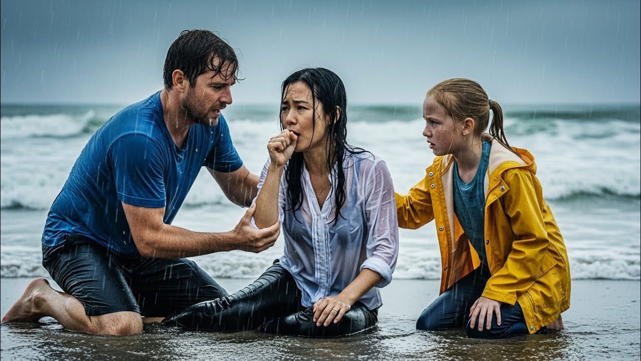Single Dad Pulled a Woman From the Waves — He Never Knew She Was a Billionaire Who’d Fall for Him