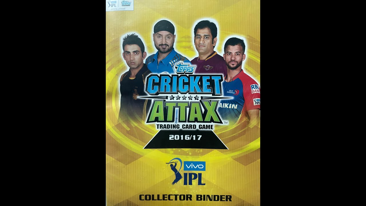 Topps Cricket Attax 2016/17 - Complete Collection 🏆🏆🏆
