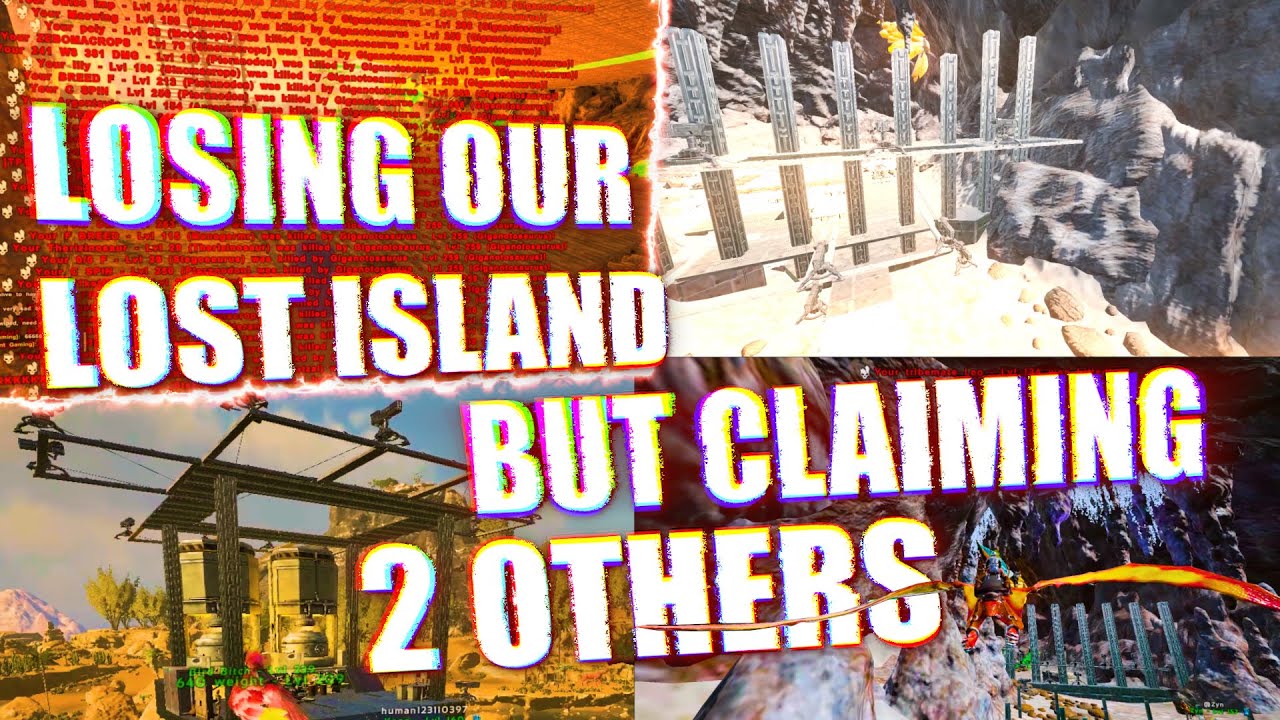We LOST 1 Server So We Claimed 2 Others | Lost Island #6 | ARK Official PvP