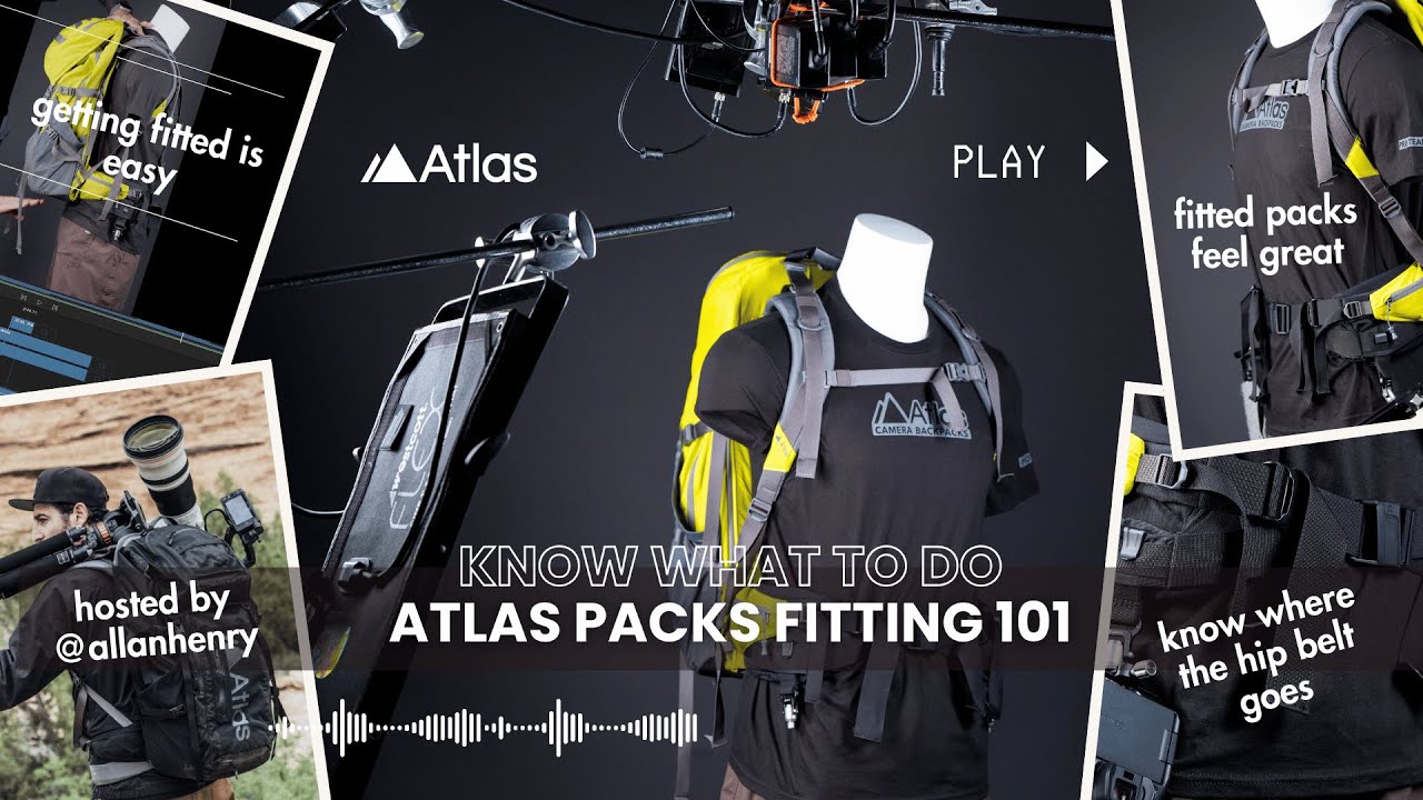 How to perfectly fit your Atlas Packs Camera Backpack