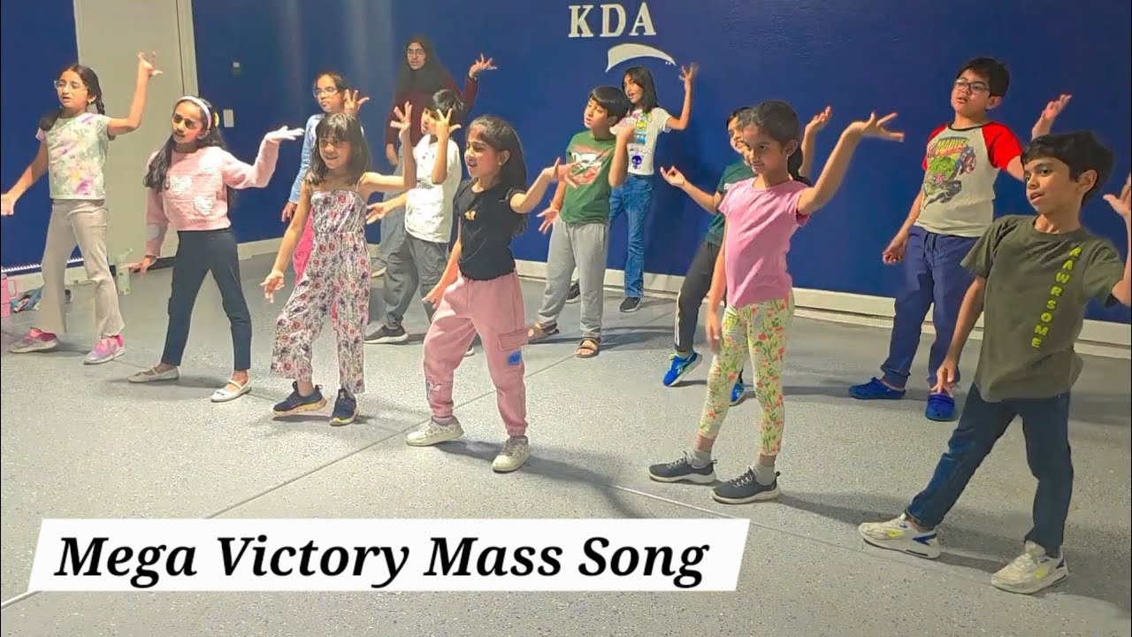 Mega Victory Mass Song Dance Cover | Senior Kids Dance | KDA | Peoria Arizona 