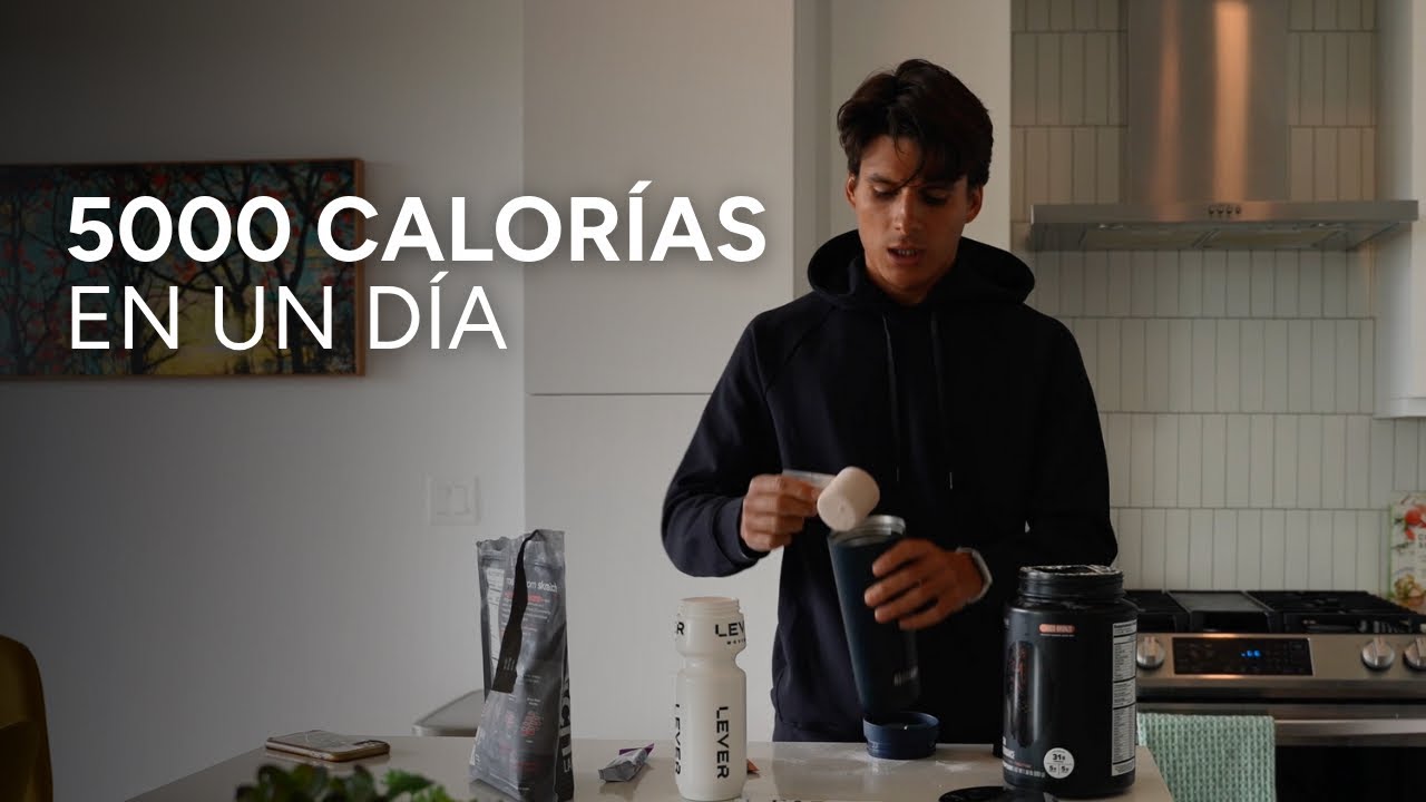 As&iacute; es un d&iacute;a comiendo 5,000 calor&iacute;as como triatleta profesional