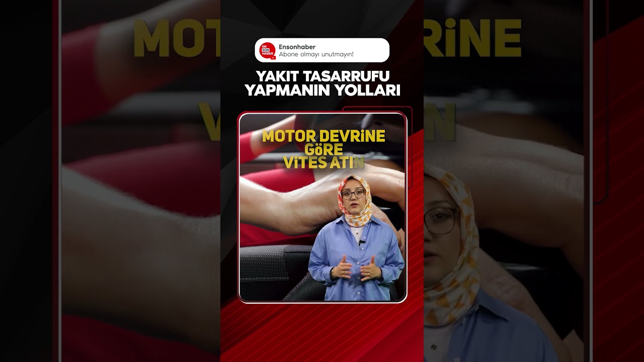 Yakıt tasarrufu yapmanın yolları #shorts