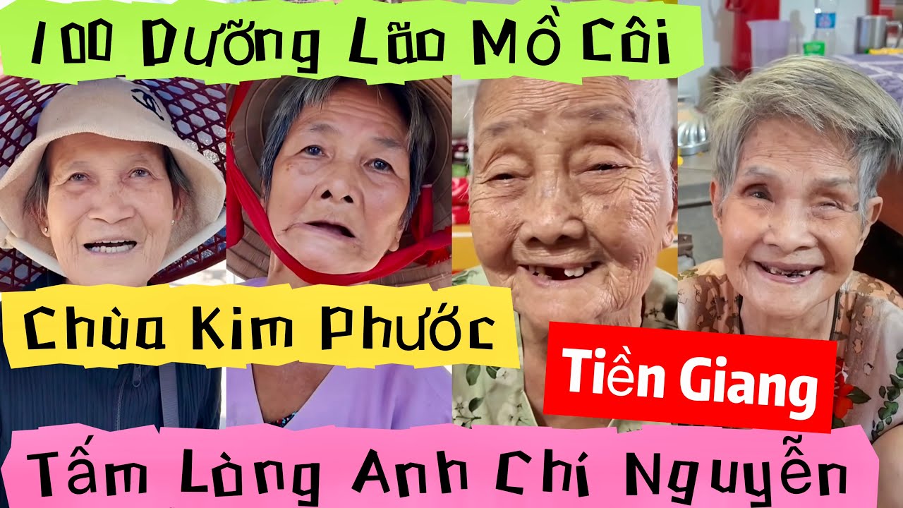Chùa Kim Phước Cai Lậy Tiền Giang Nơi Nuôi Dưỡng 100 Cụ Dưỡng Lão Và Mồ Côi | Khương Nhựt Minh