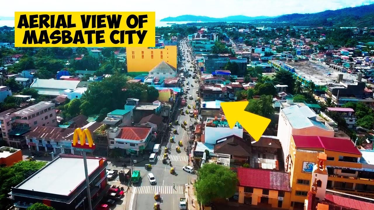 Drone Footage of Masbate City