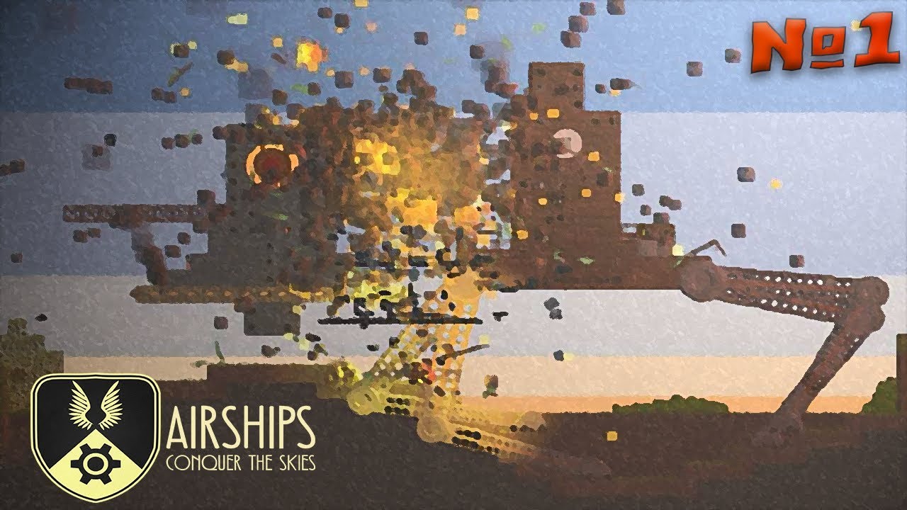 Airships: Conquer the Skies №1 - Стратегия, конструктор и эпичные бои!