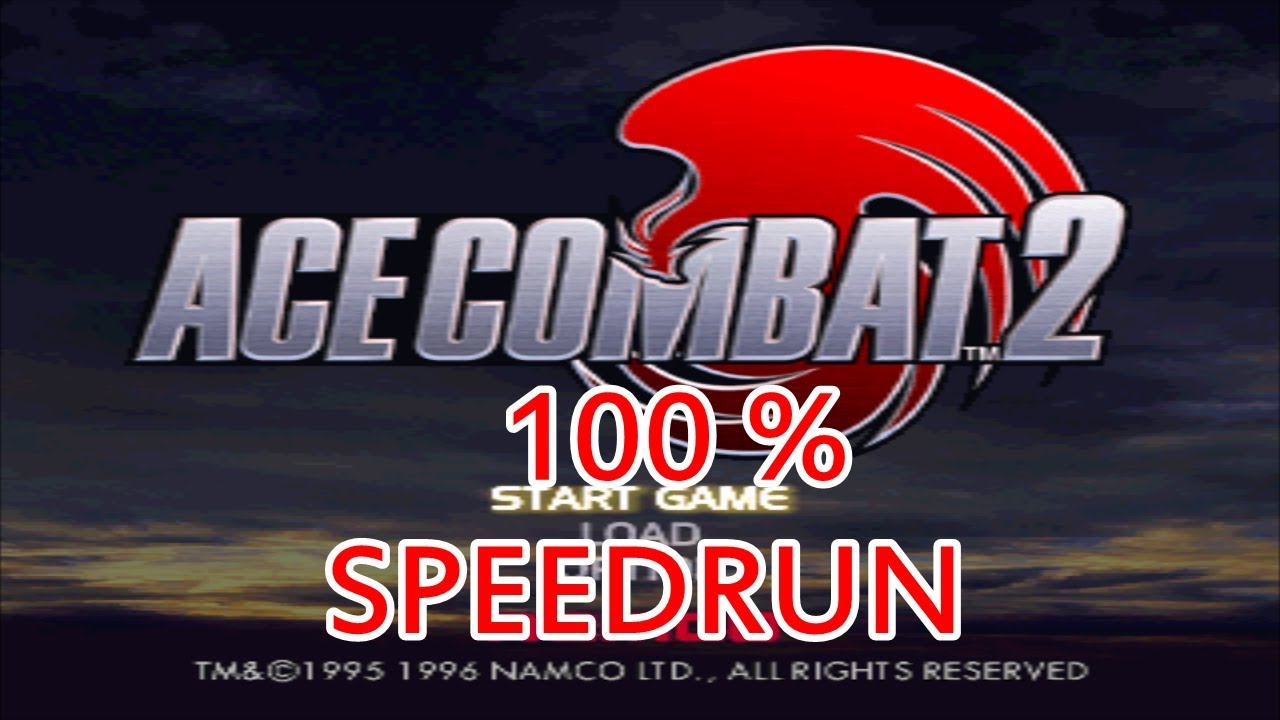 Ace Combat 2 100% in 2:58:38