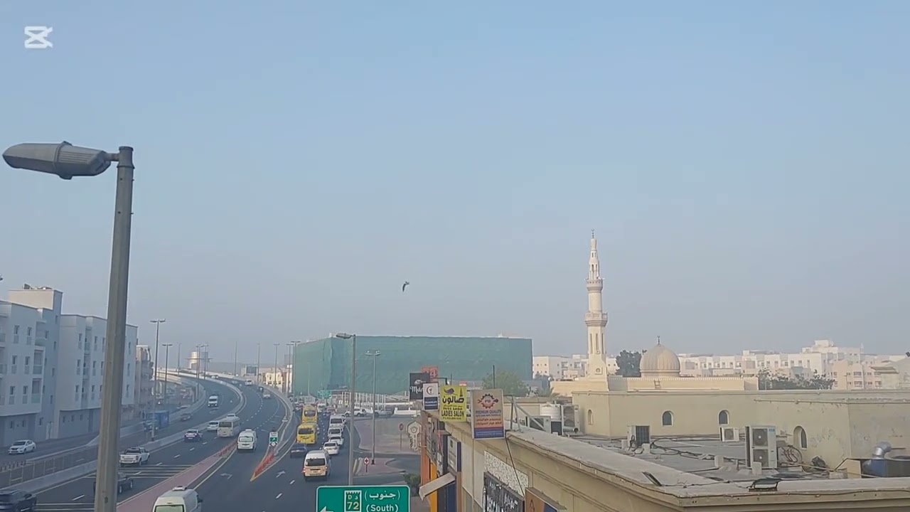 Foggy Sunrise in Dubai #1 Dubai, Middle East, United Arab Emirates..