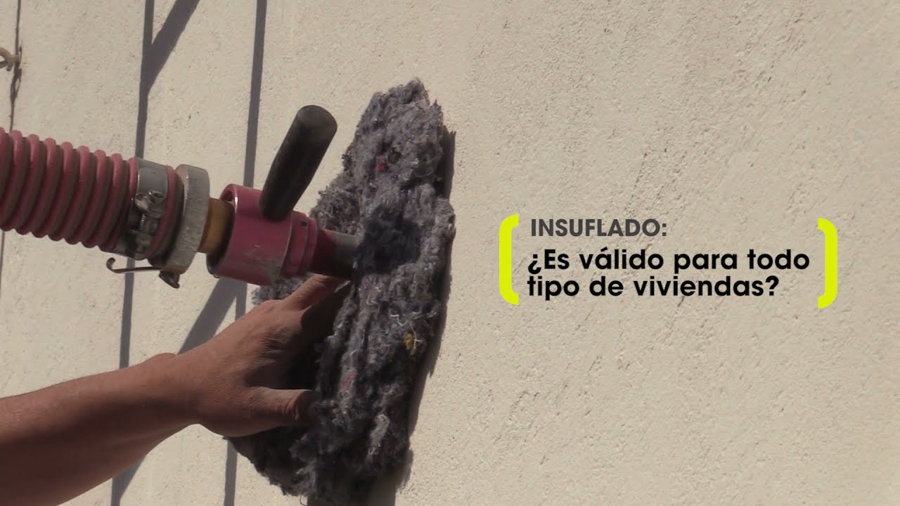 &iquest;Sirve el insuflado para aislar mi casa?