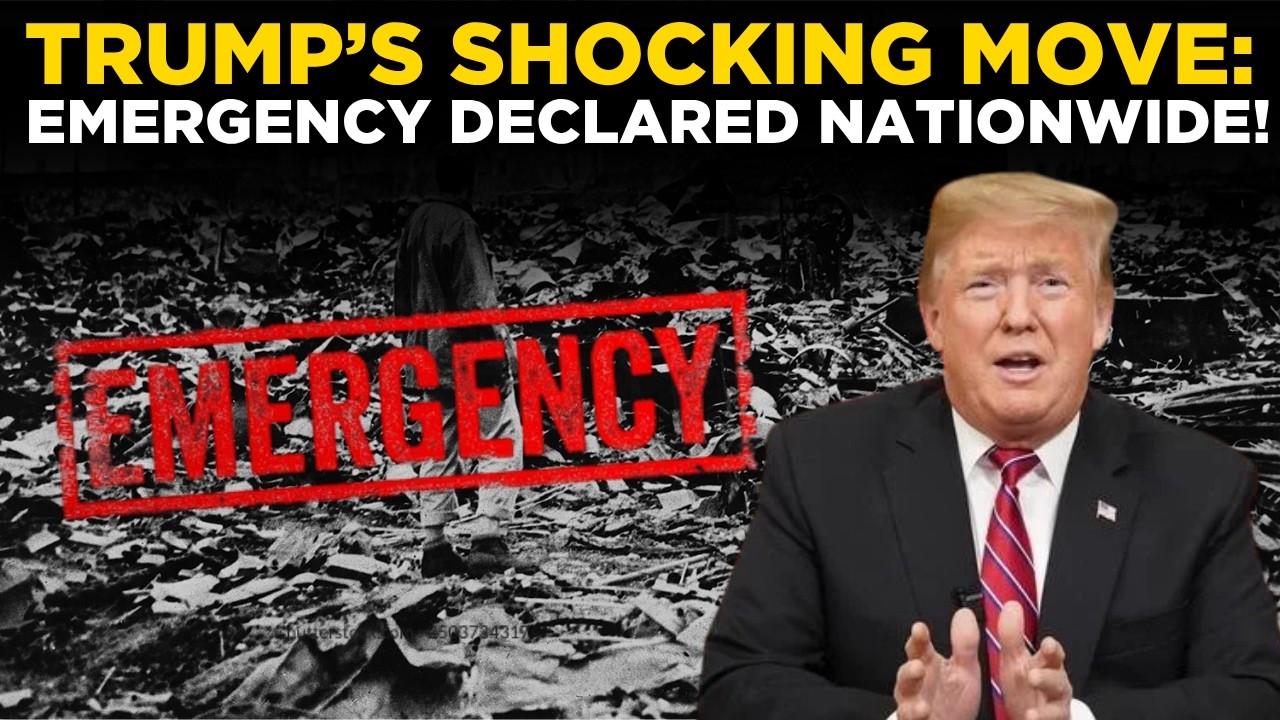 TRUMP EMERGENCY LIVE | EMERGENCY DECLARED! Trump Issues Urgent Nationwide Warning From White House
