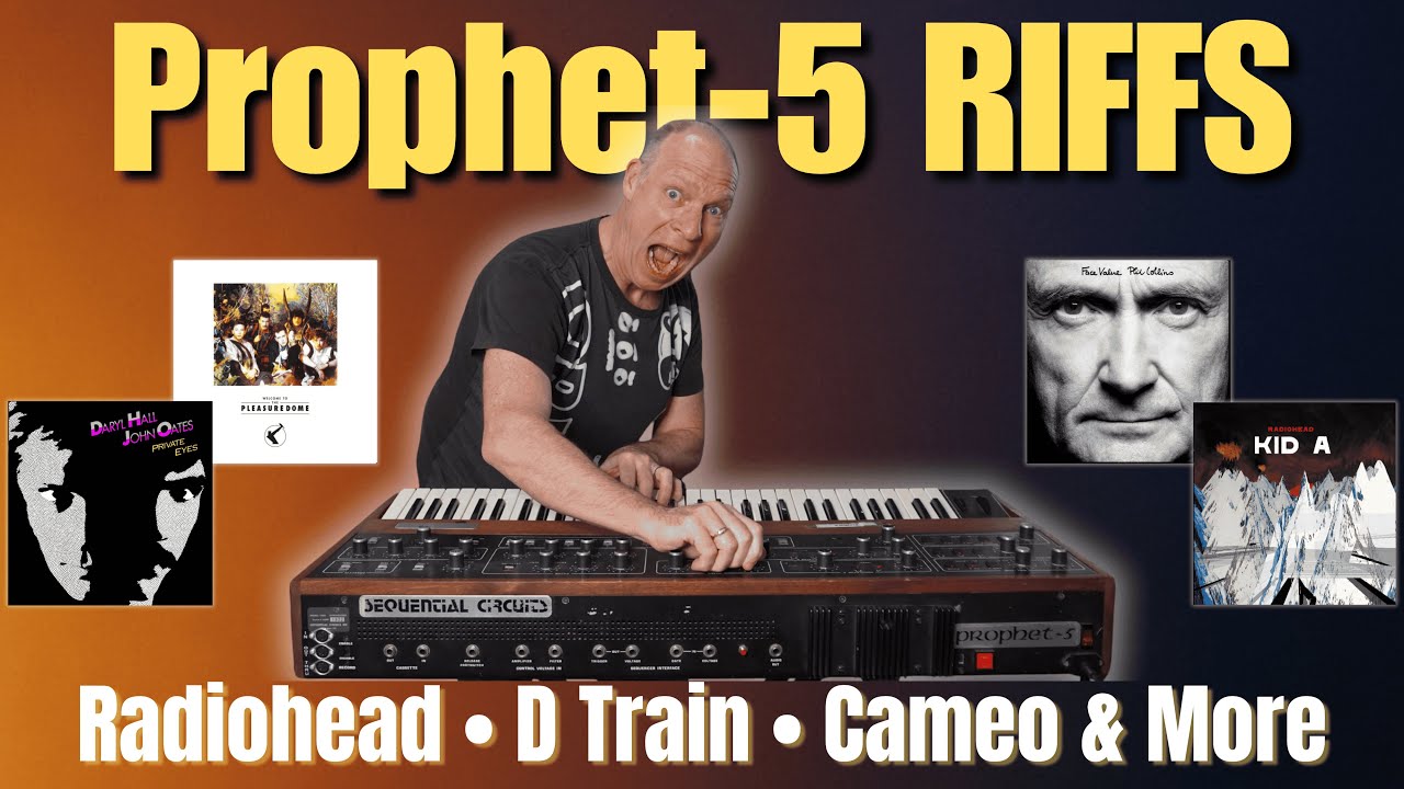 Prophet-5 знаменитых риффов | Radiohead, D Train, Cameo и другие!
